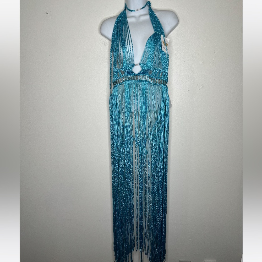 Macramé dress by Mihaele buyrukcu